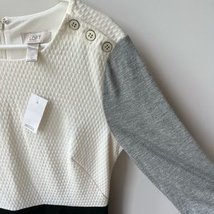 LOFT size 10 shift dress